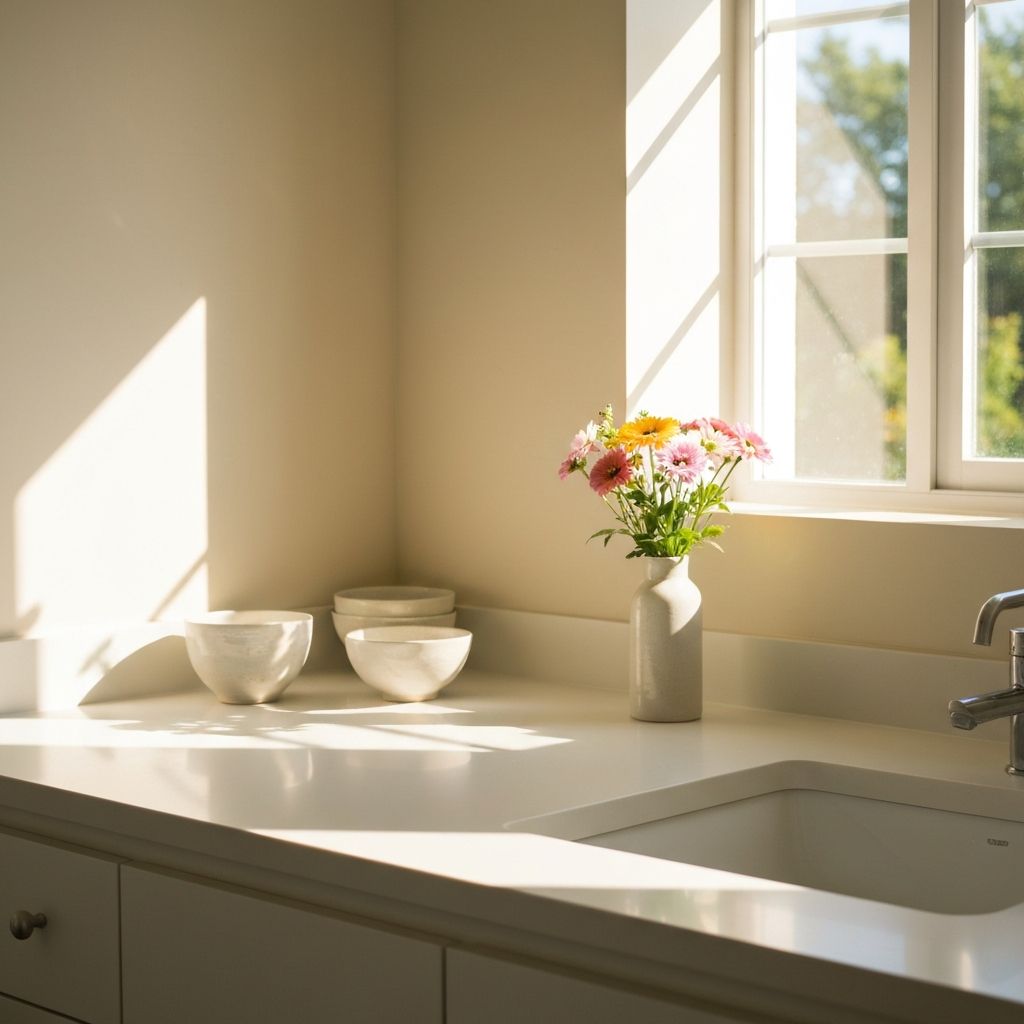 Momento de cuidado matutino